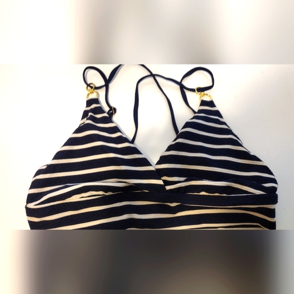 🆕 LA BLANCA nautical swim top - Picture 1 of 5